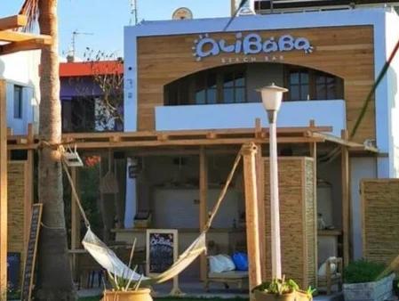 beach bar in kos