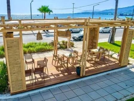 beach bar in kos