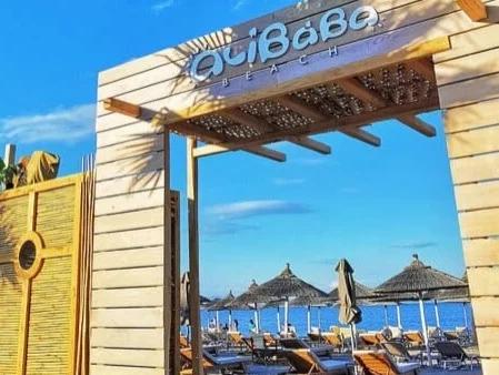 beach bar in kos