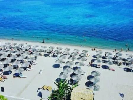 beach bar in kos